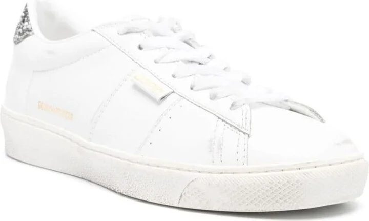 Golden Goose Matchstar Leather Sneakers - Image 2