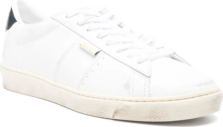 Golden Goose Matchstar Leather Sneakers - Image 2
