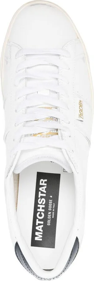Golden Goose Matchstar Leather Sneakers - Image 3