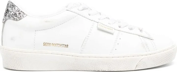 Golden Goose Matchstar Leather Sneakers