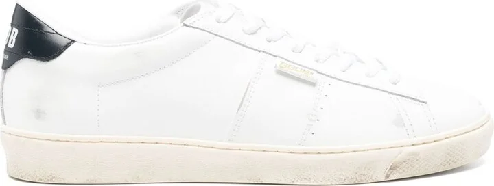 Golden Goose Matchstar Leather Sneakers