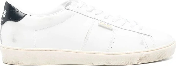 Golden Goose Matchstar Leather Sneakers