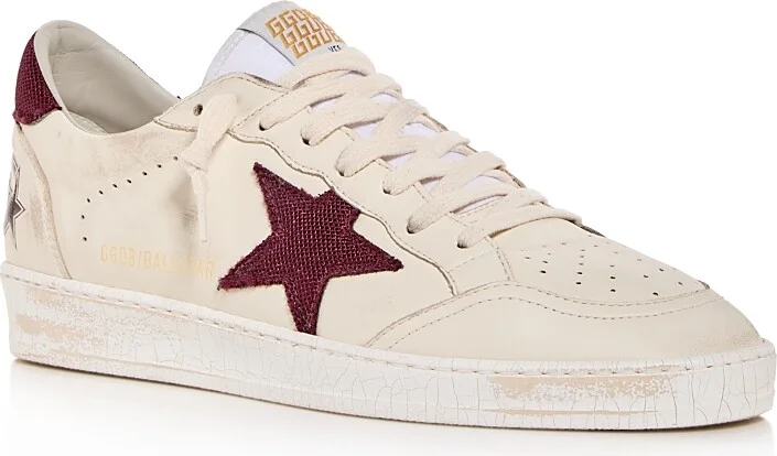 Golden Goose Men's Ball Star Low Top Sneakers