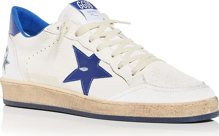 Golden Goose Men's Ball Star Low Top Sneakers