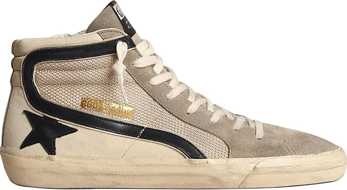 Golden Goose Men's Slide Lace Up High Top Sneakers