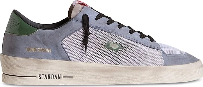 Golden Goose Men's Stardan Suede & Mesh Low Top Sneakers