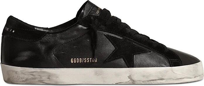 Golden Goose Men's Super Star Lace Up Sneakers