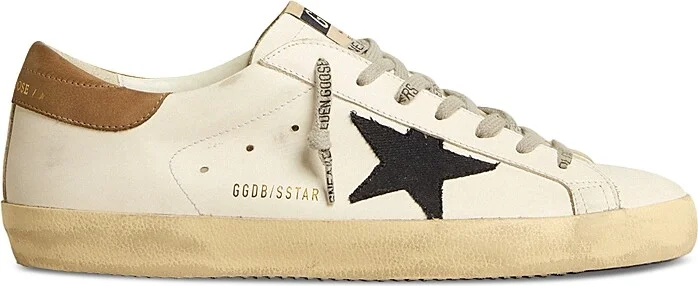 Golden Goose Men's Super Star Lace Up Sneakers