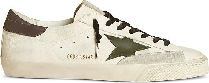 Golden Goose Men's Super Star Leather Sneakers