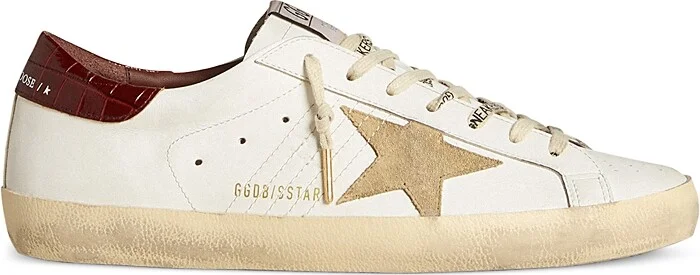 Golden Goose Men's Super Star Leather Sneakers