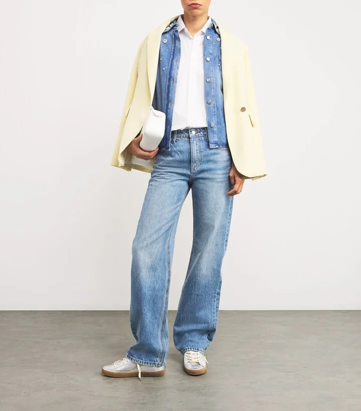 Golden Goose Metallic Leather Super-Star Sneakers - Image 5
