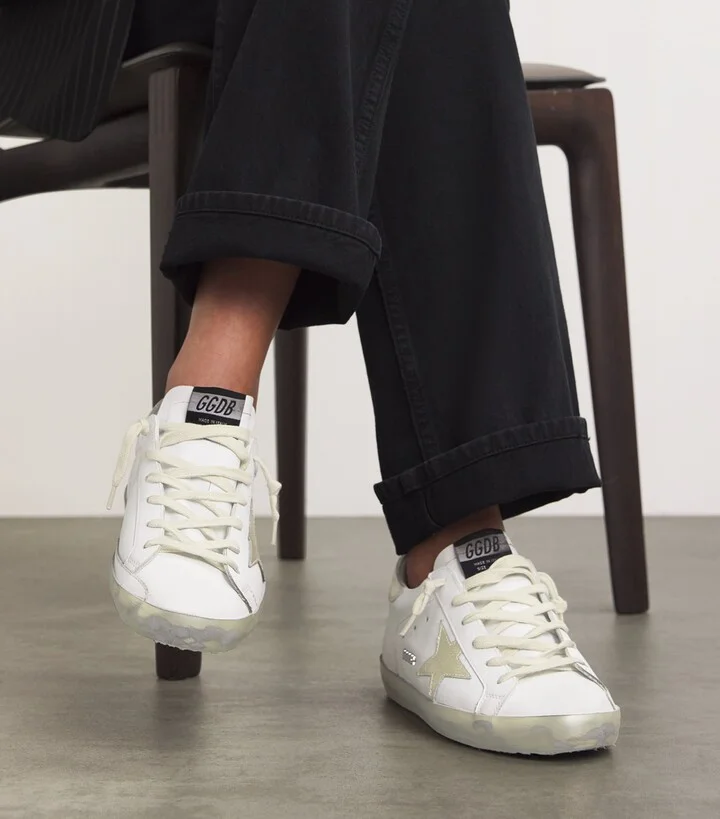 Golden Goose Metallic Superstar Sneakers - Image 2