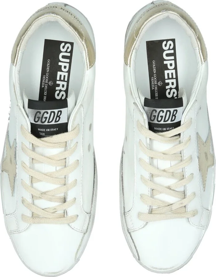 Golden Goose Metallic Superstar Sneakers - Image 3