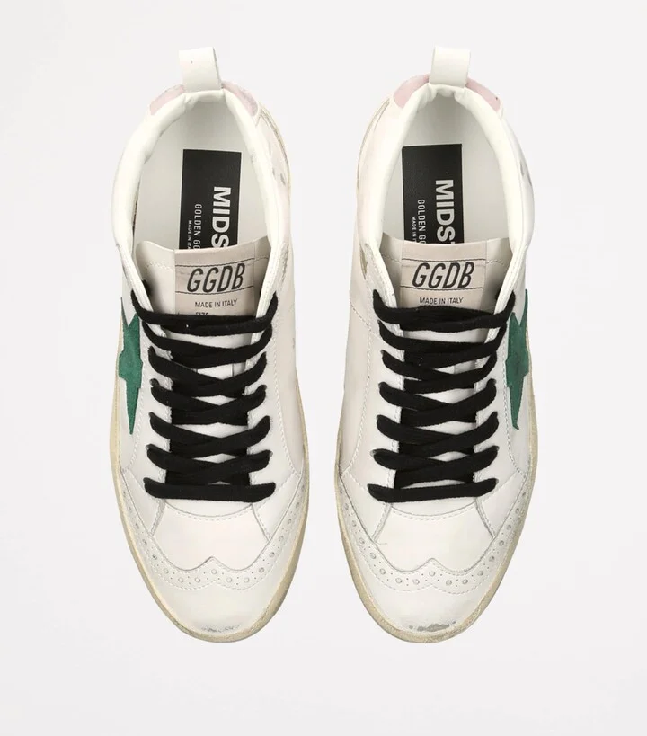 Golden Goose Mid Star Bio High-Top Sneakers - Image 4