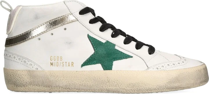 Golden Goose Mid Star Bio High-Top Sneakers
