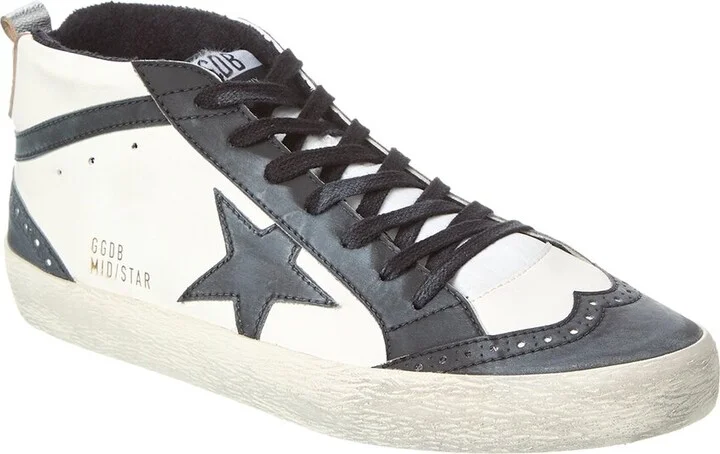Golden Goose Mid Star Leather Sneaker