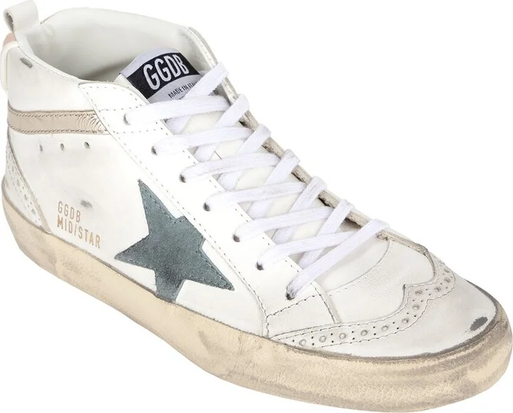 Golden Goose Mid Star Leather Sneaker