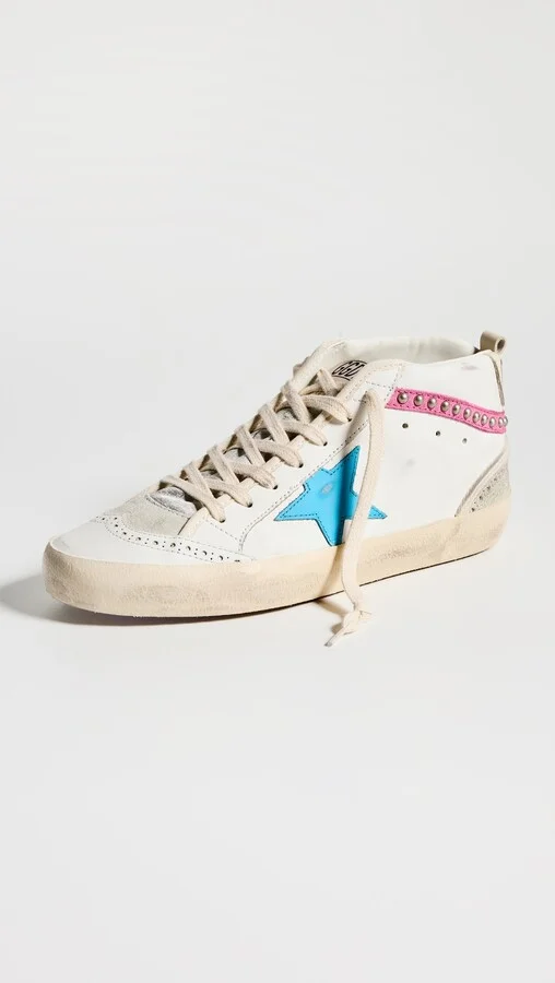 Golden Goose Mid Star Spur Sneakers - Image 2