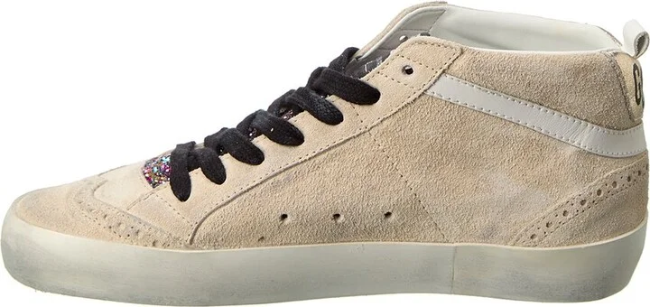Golden Goose Midstar Suede & Glitter Sneaker - Image 2