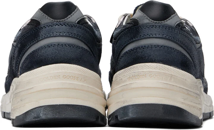 Golden Goose Navy & Black Dad-Star Sneakers - Image 2