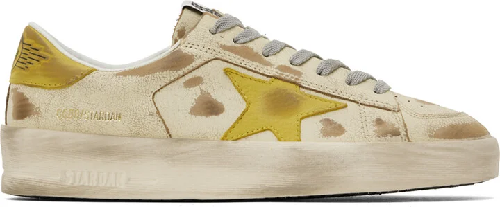 Golden Goose Off-White Stardan Sneakers