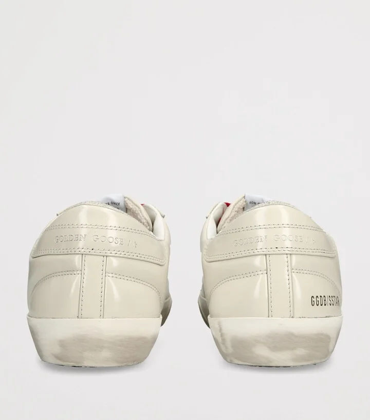 Golden Goose Patent Leather Super-Star Sneakers - Image 2
