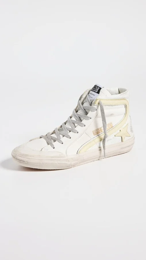 Golden Goose Penstar Leather and Suede Upper Sneakers - Image 2