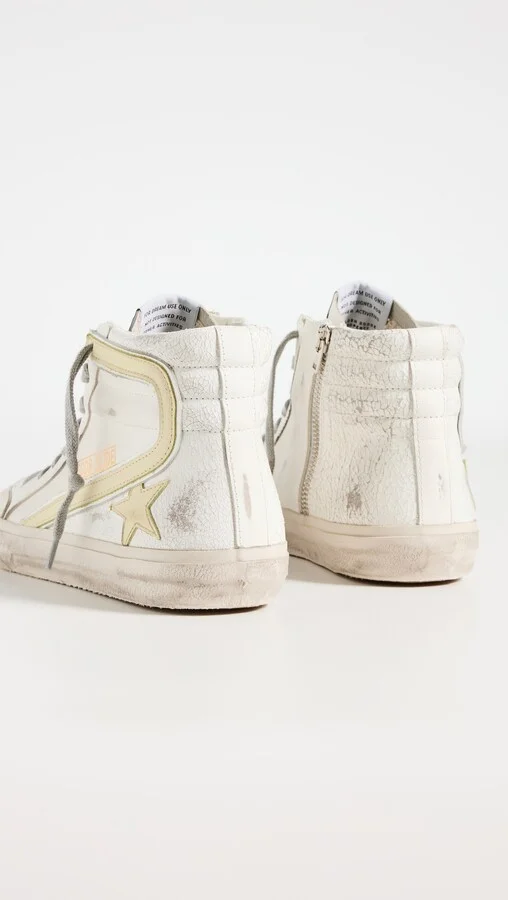 Golden Goose Penstar Leather and Suede Upper Sneakers - Image 4