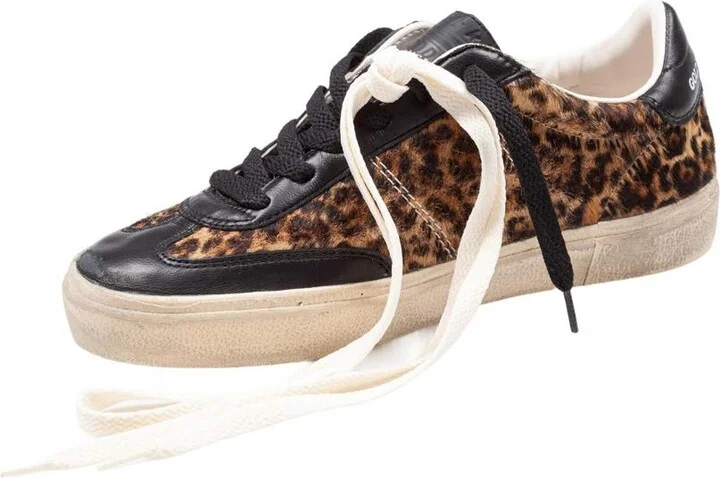 Golden Goose Ponyskin Sneakers With Leopard Print - Image 5