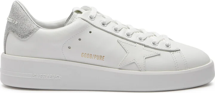 Golden Goose Pure Star Leather Sneakers