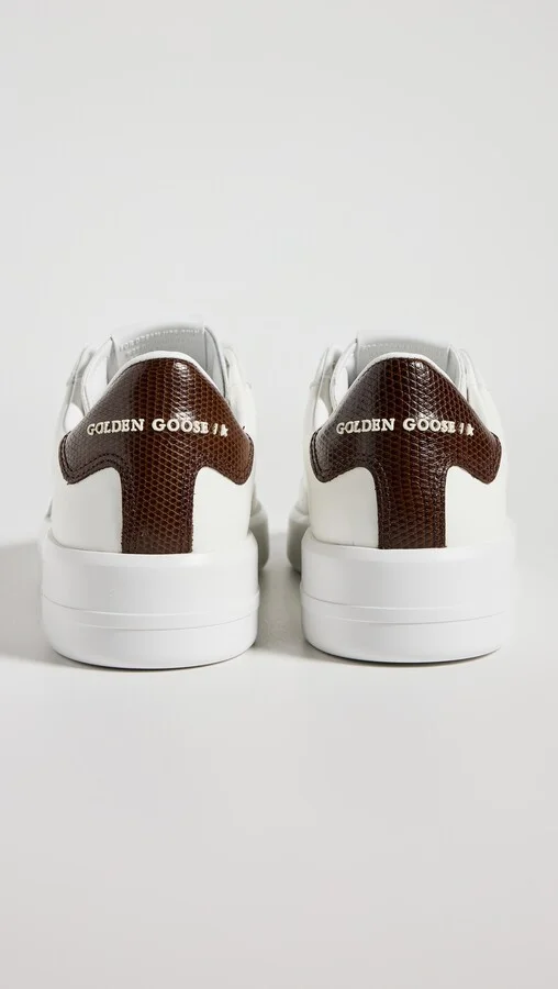 Golden Goose Pure Star Lizard Printed Sneakers - Image 2