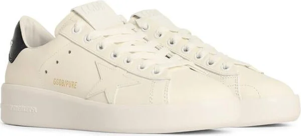 Golden Goose 'Pure Star' White Leather Shoes - Image 2