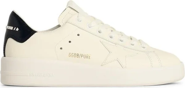 Golden Goose 'Pure Star' White Leather Shoes