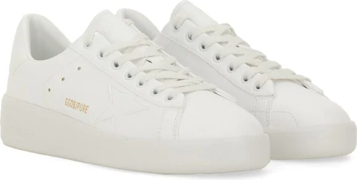 Golden Goose Purestar Sneaker With Logo - Image 2