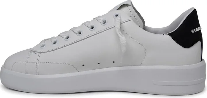 Golden Goose Purestar Sneakers In White Calf Leather - Image 3