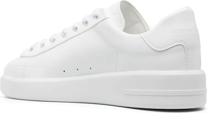 Golden Goose Purestar Sneakers In White Vegan Leather - Image 3