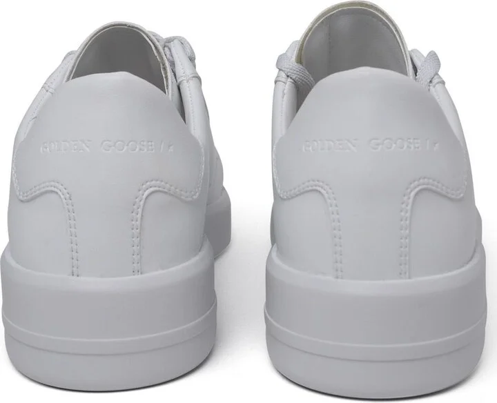 Golden Goose Purestar Sneakers In White Vegan Leather - Image 5