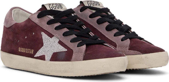 Golden Goose Purple Super-Star Classic Sneakers - Image 4