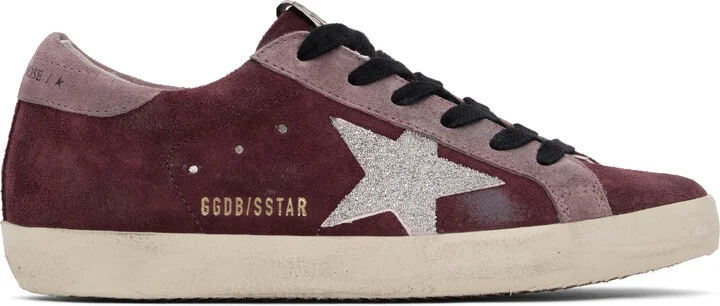 Golden Goose Purple Super-Star Classic Sneakers