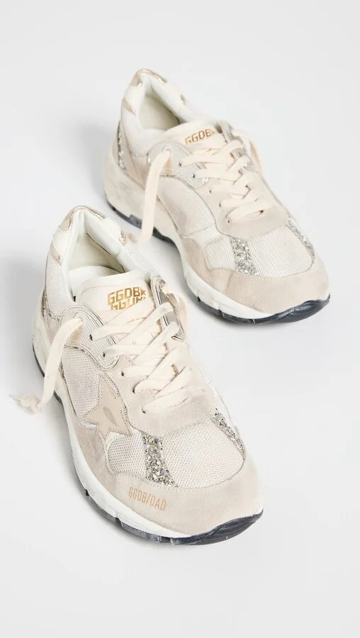 Golden Goose Running Dad Net Sneakers - Image 4