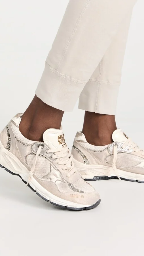 Golden Goose Running Dad Net Sneakers - Image 5