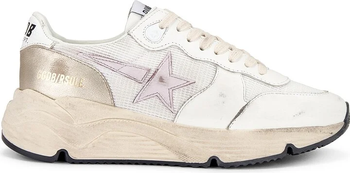 Golden Goose Running Sneaker in White