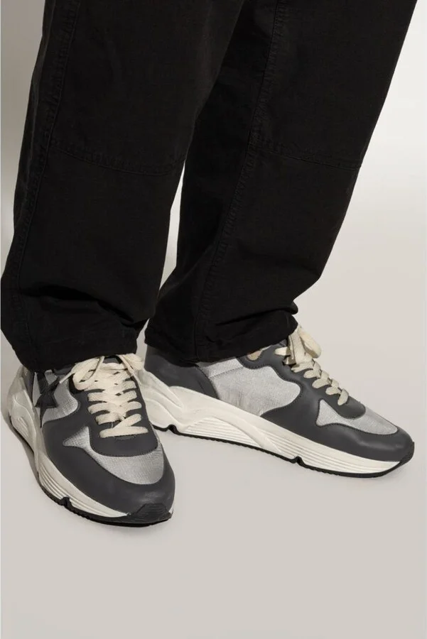 Golden Goose Running Sole Leather Sneakers - Image 3