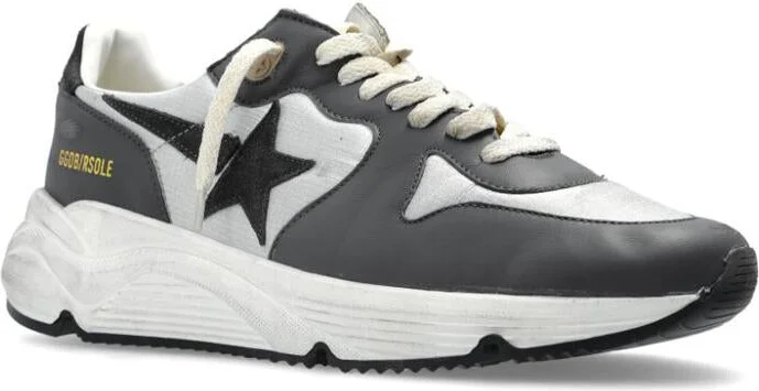 Golden Goose Running Sole Leather Sneakers - Image 4