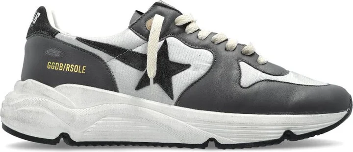 Golden Goose Running Sole Leather Sneakers