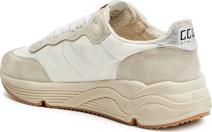 Golden Goose Running Sole Panelled Leather Sneakers - Image 2