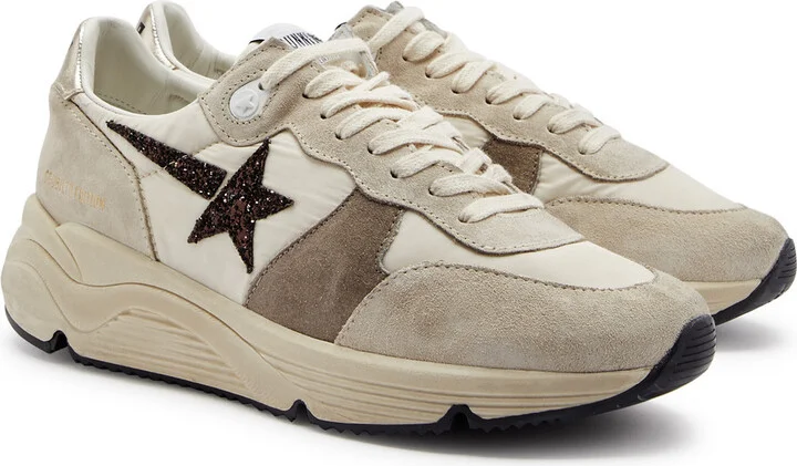 Golden Goose Running Sole Panelled Nylon Sneakers - Image 2