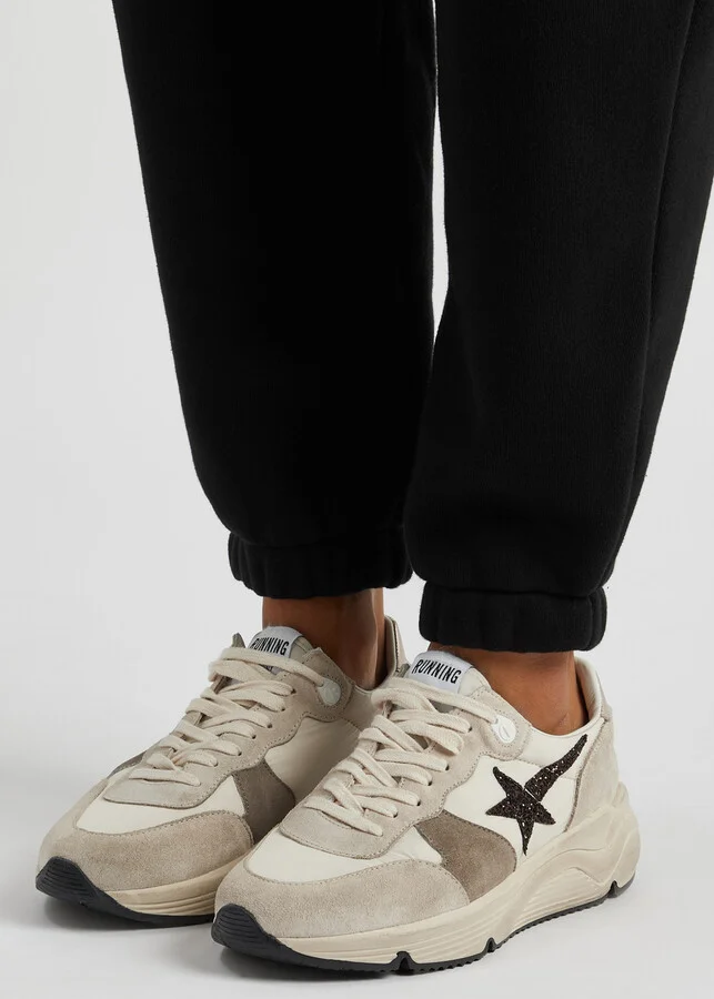 Golden Goose Running Sole Panelled Nylon Sneakers - Image 5