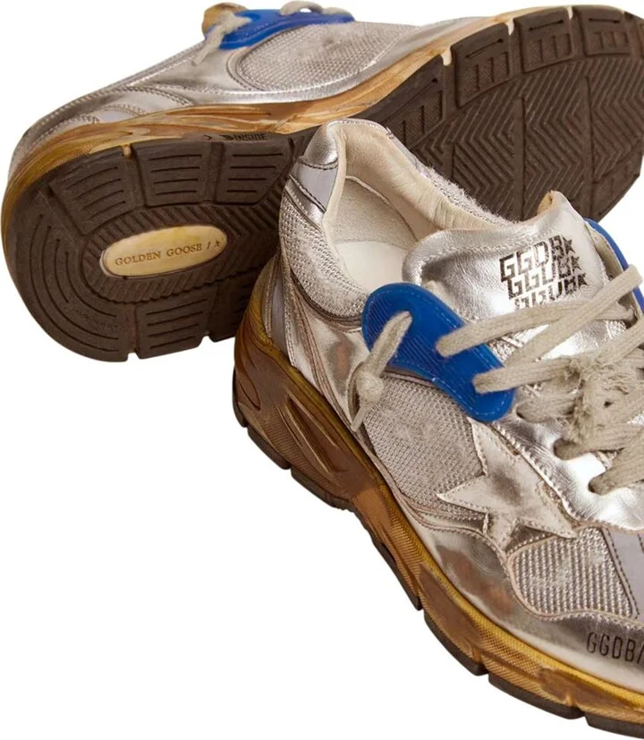 Golden Goose Running Sole Sneakers With A Worn Effect - Image 3