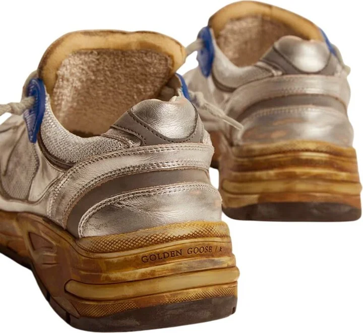 Golden Goose Running Sole Sneakers With A Worn Effect - Image 4